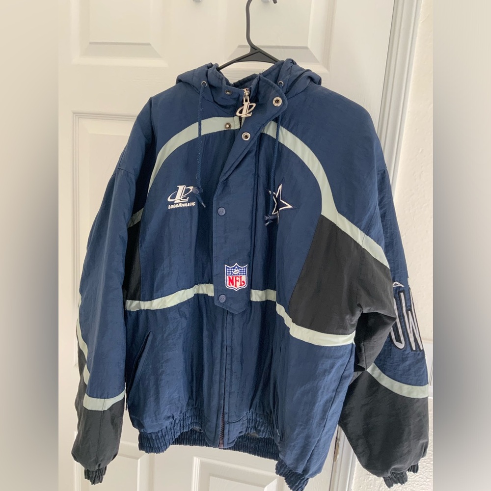 NFL PRO LINE DALLAS COWBOYS JACKET LARGE